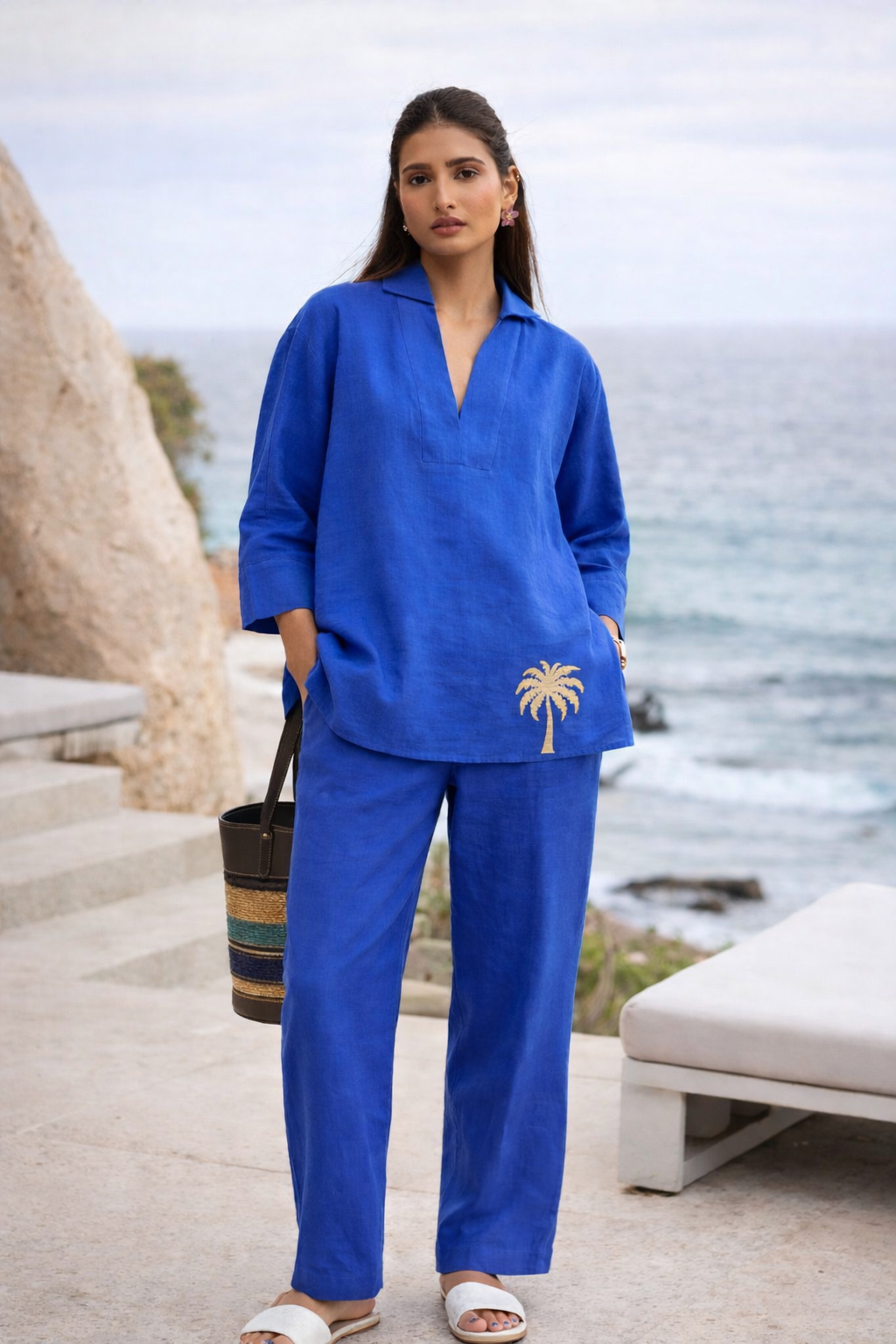 Ocean Palm Co-ord Set
