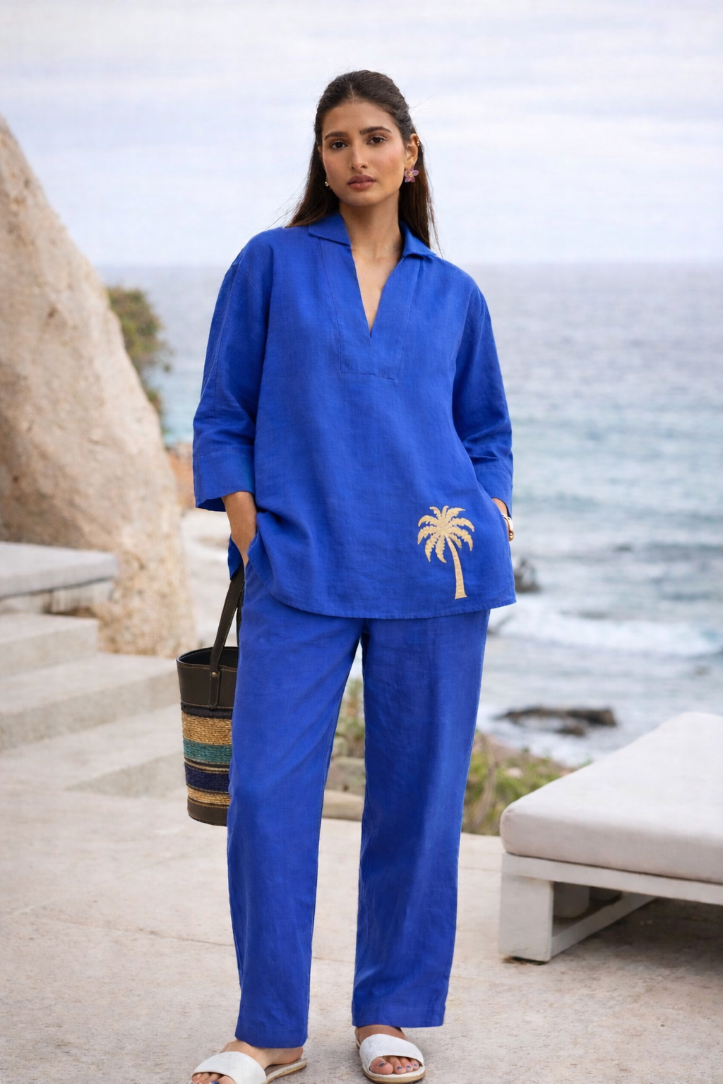 Ocean Palm Co-ord Set